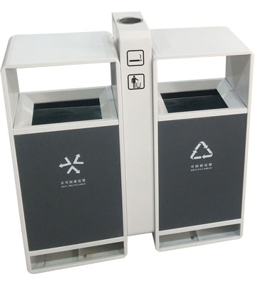 F330商場(chǎng)戶外分類垃圾桶