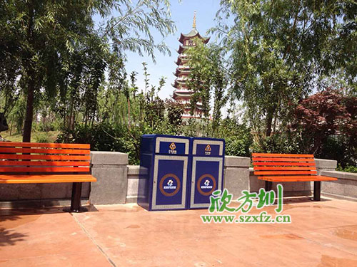 戶外分類彩繪垃圾桶什么品牌好？欣方圳為您推薦